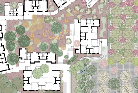 Guesthouse Landscape at Sahyadri School