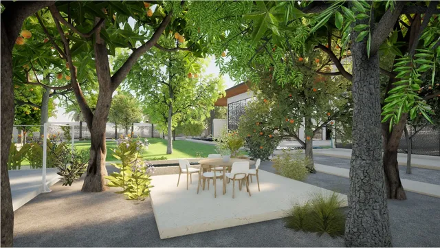 7 Courts and a Garden